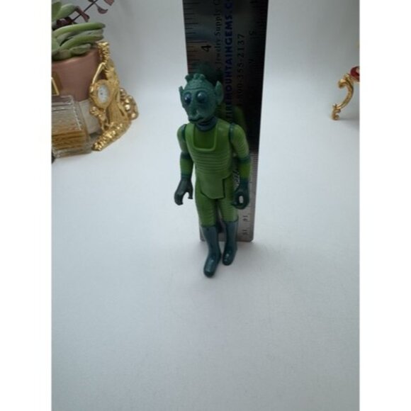 Vintage 1978 GREEDO GREEN Star Wars Bounty Hunter 3-1/2" Action Figure - Picture 2 of 6